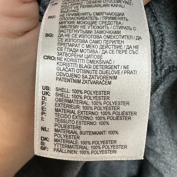 Adidas Running Gray Lightweight Jacket Size Medium - Picture 11 of 11